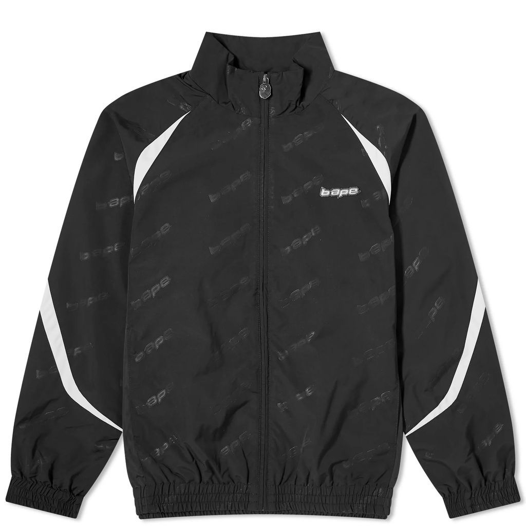 Men's Hexagram Track Jacket Black