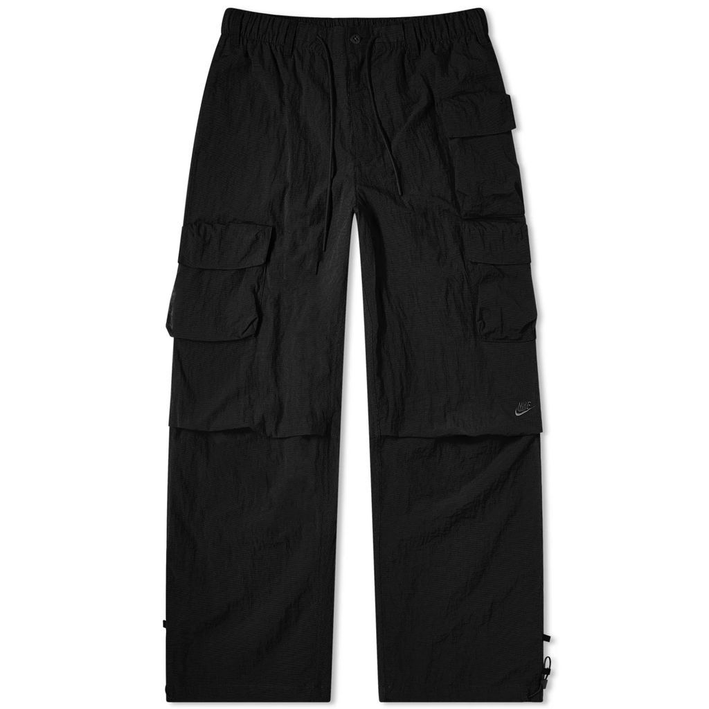 Men's Tech Pack Woven Mesh Pants Black