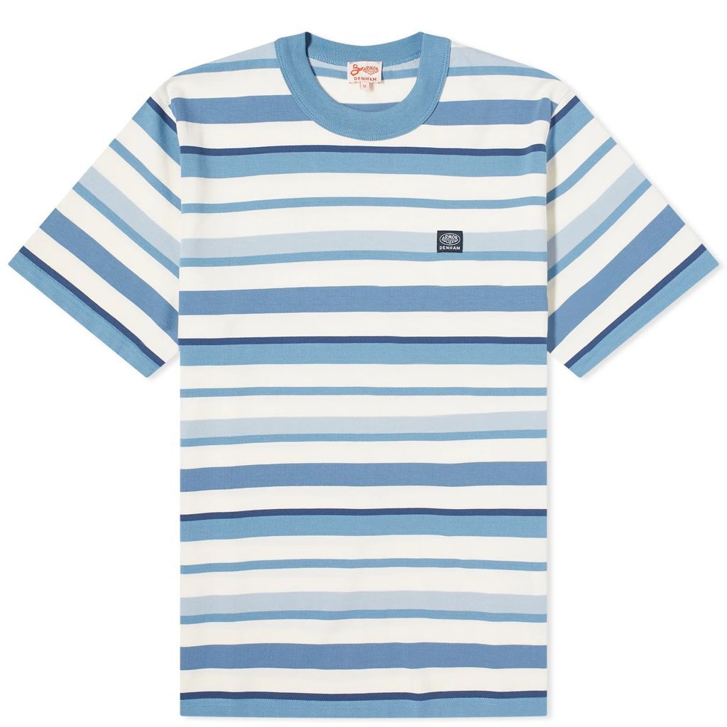 Men's x Denham Vilaine Pocket T-Shirt Egret/Blue