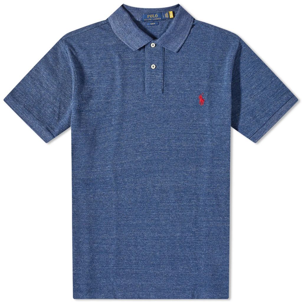 Men's Slim Fit Polo Classic Royal Heather