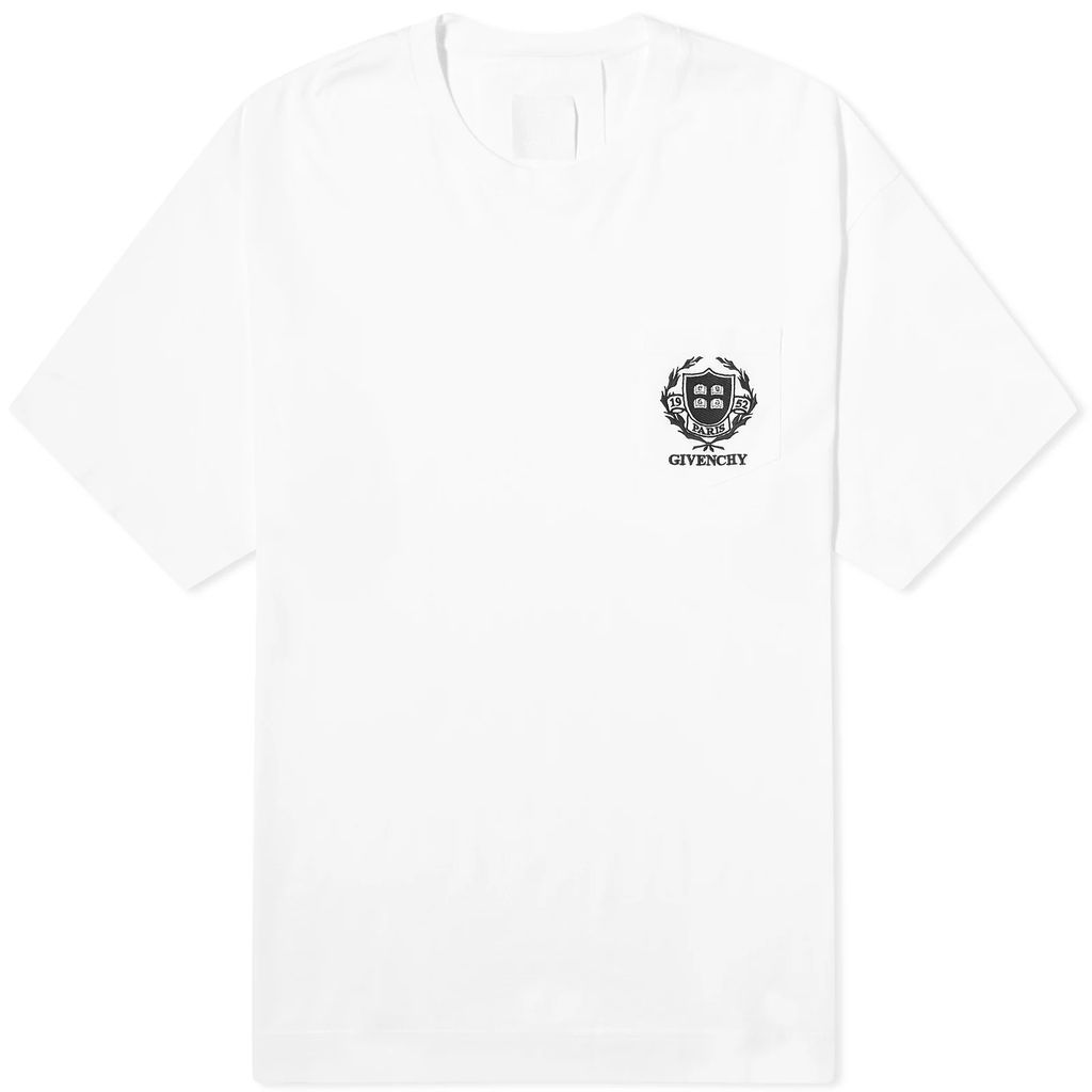 Men's Crest Logo T-Shirt White