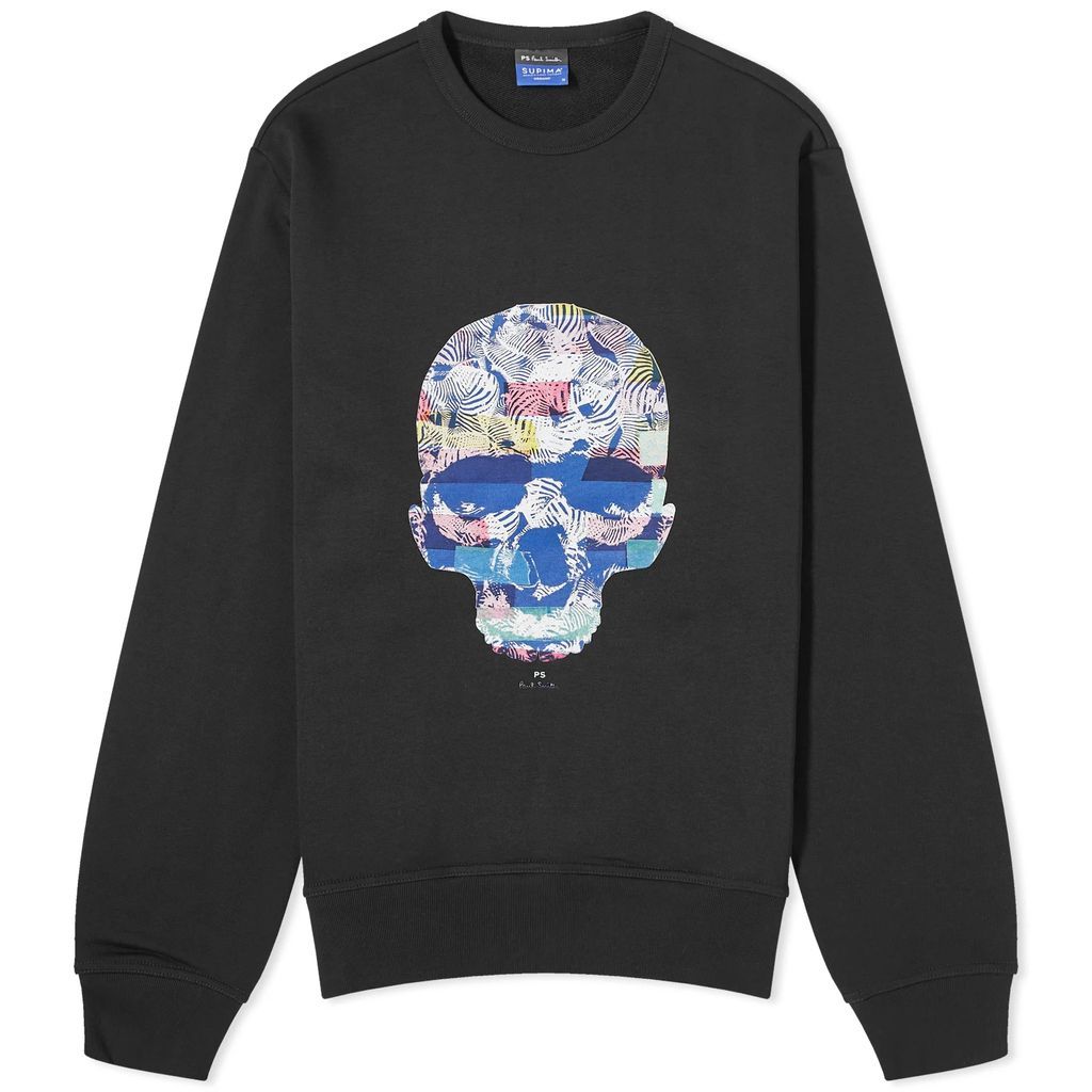 Men's Skull Sweatshirt Black