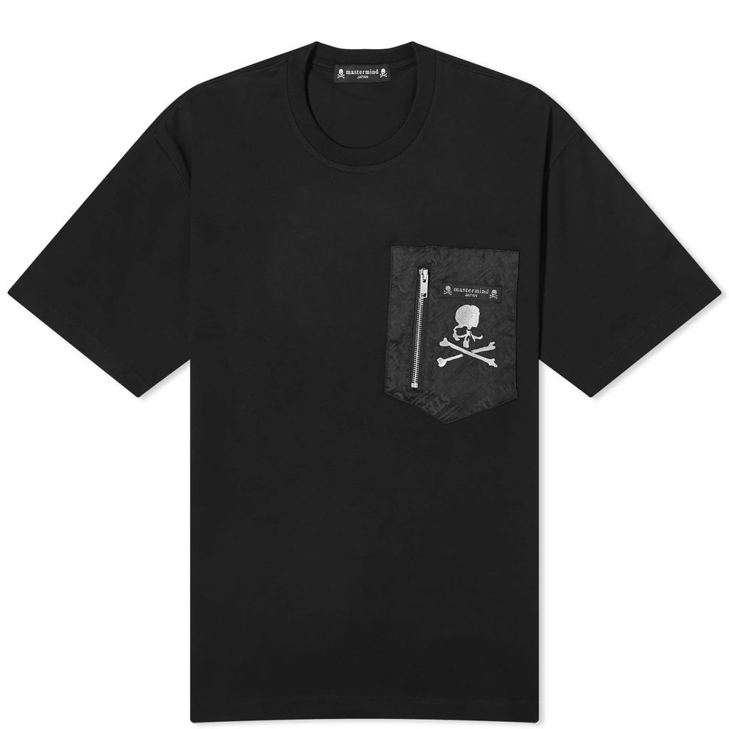 Men's Zip Pocket T-Shirt Black