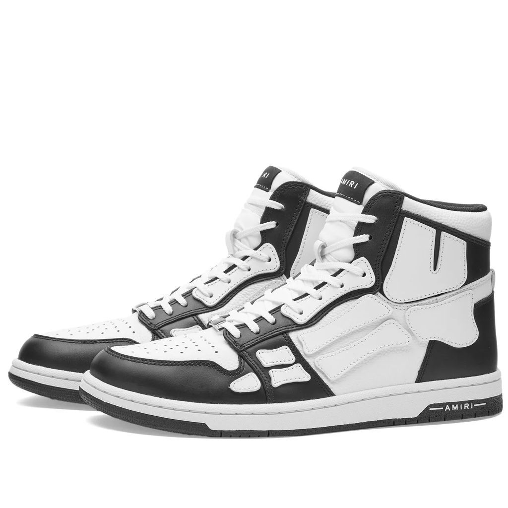 Men's Skel Top Hi Sneaker Black/White