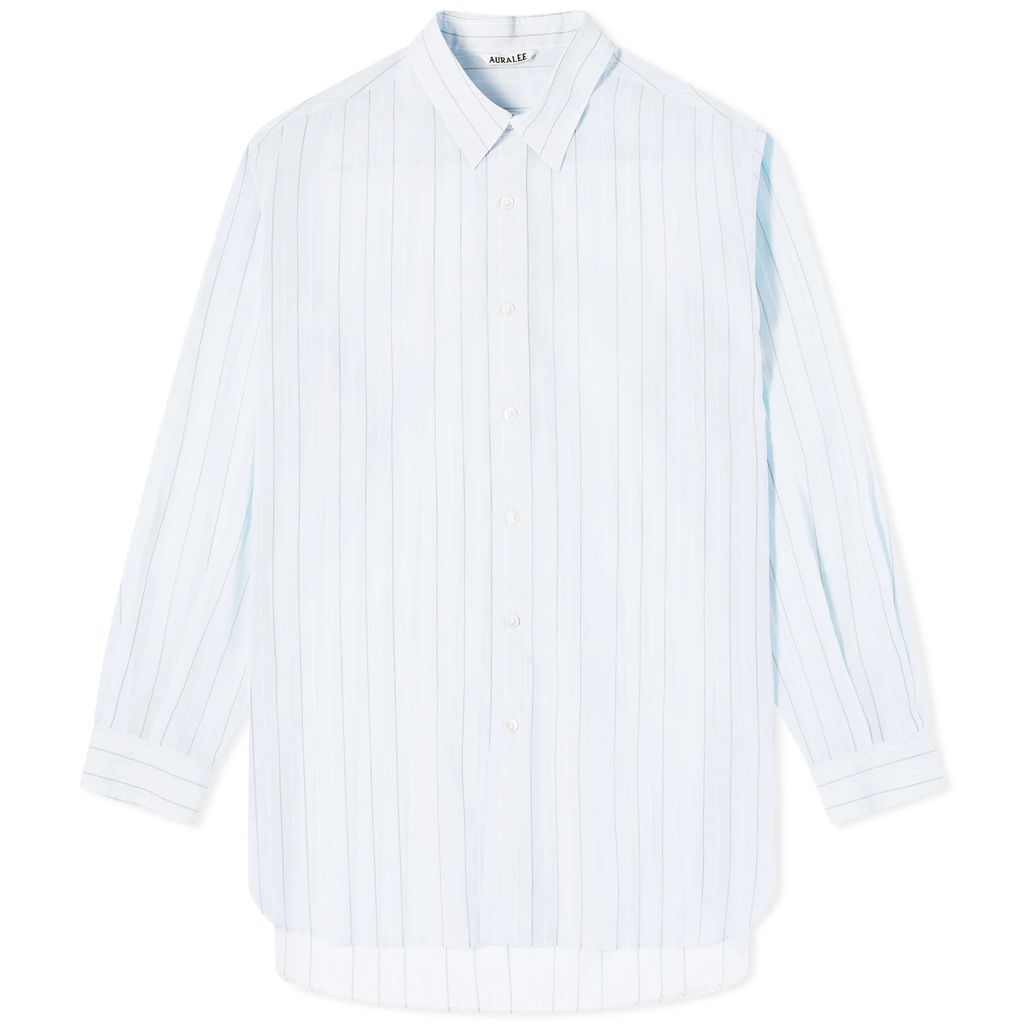 Men's Finx Stripe Shirt Light Blue Stripe