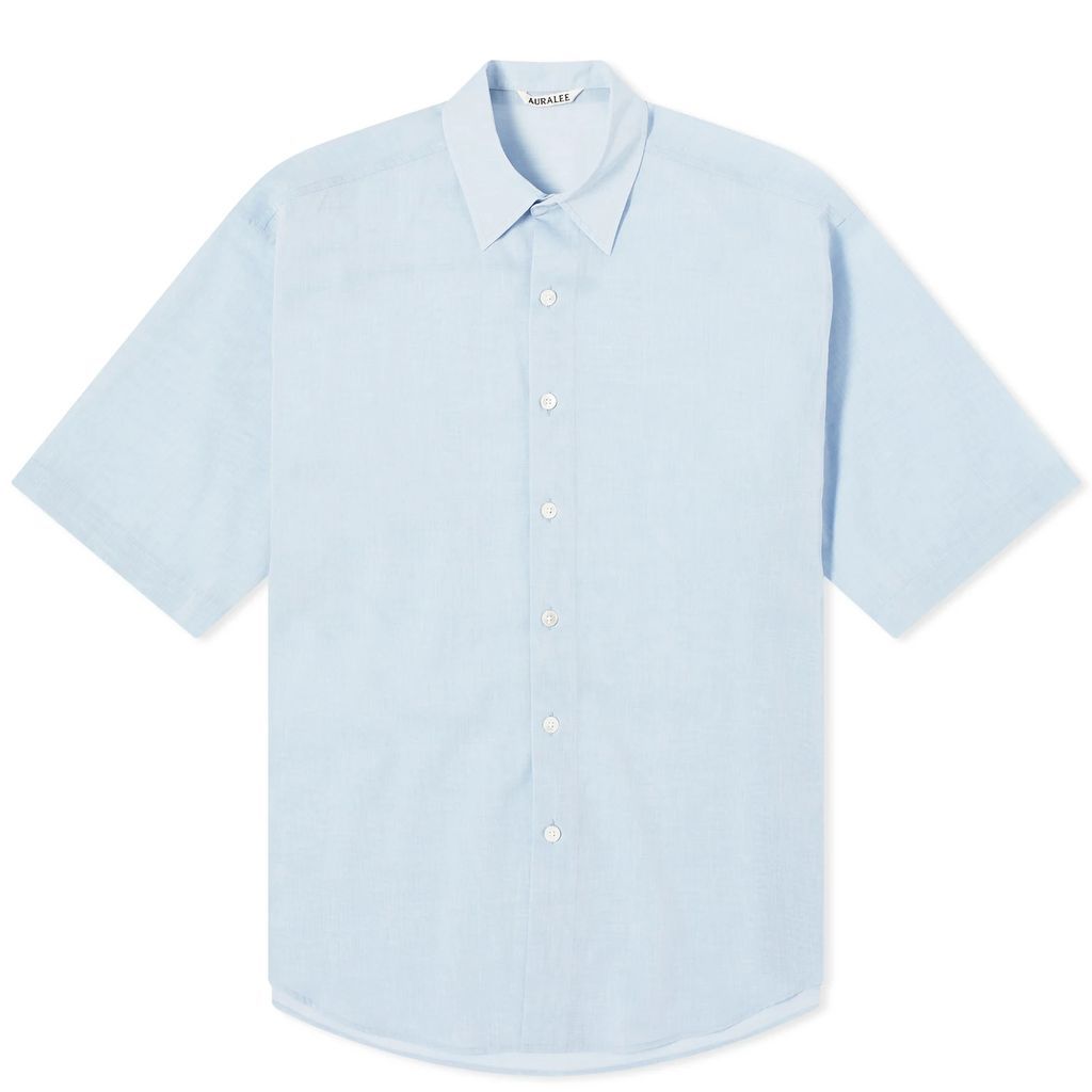 Men's Finx Long Sleeve Shirt Sax Blue Chambray