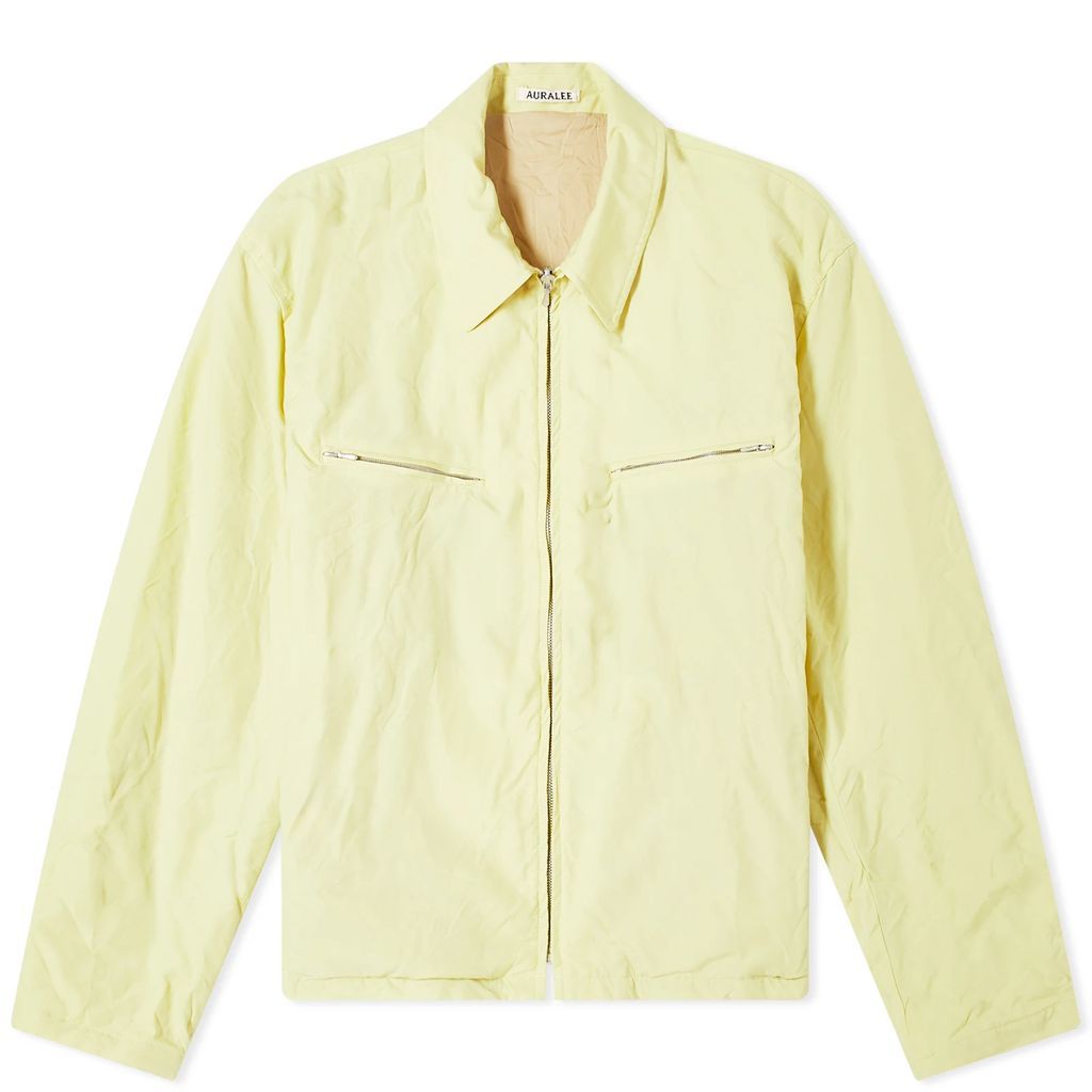 Men's Wool Poplin Jacket Yellow