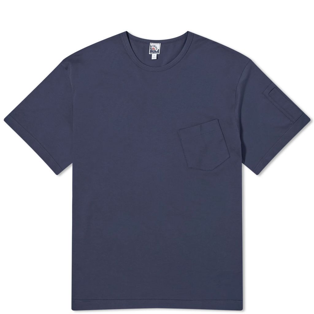 Men's x Nigel Cabourn Pocket T-shirt Navy