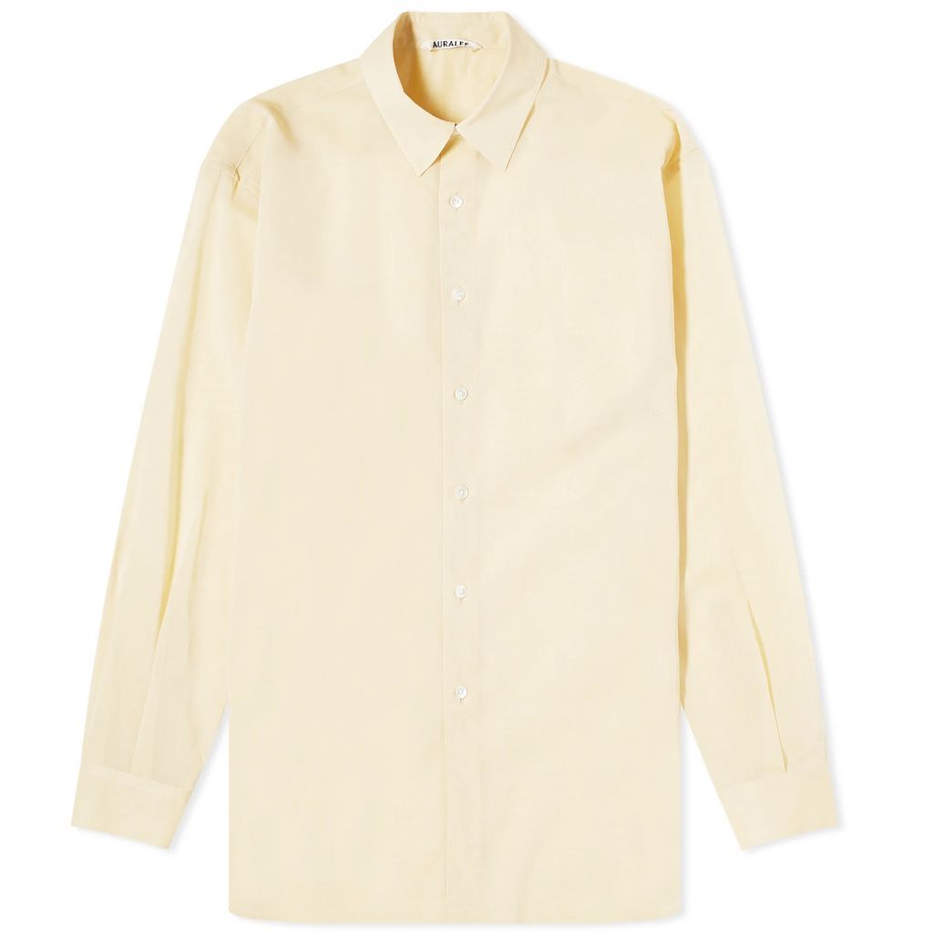 Men's Finx Shirt Light Yellow Chambray