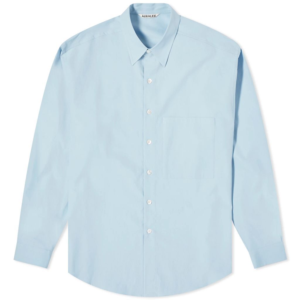 Men's Washed Finx Shirt Sax Blue
