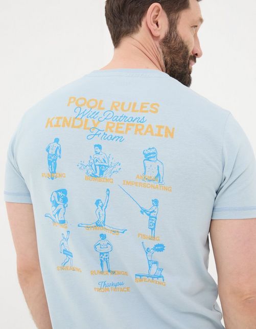 Mens Pool Rules T-Shirt