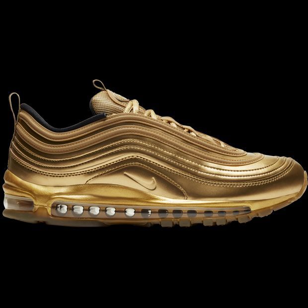 Nike Air Max 97 - Men Shoes - Gold - Mesh/Synthetic - Size 6 - Foot Locker