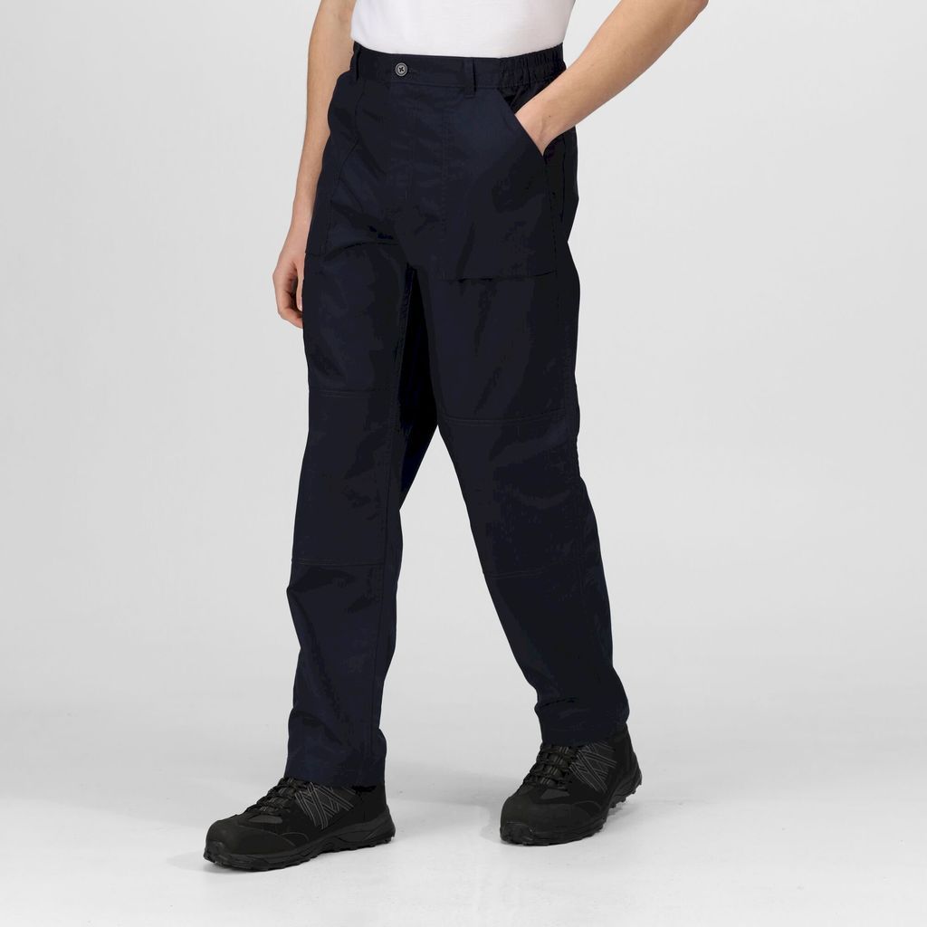 Men's Action Trousers Navy, Size: 32L