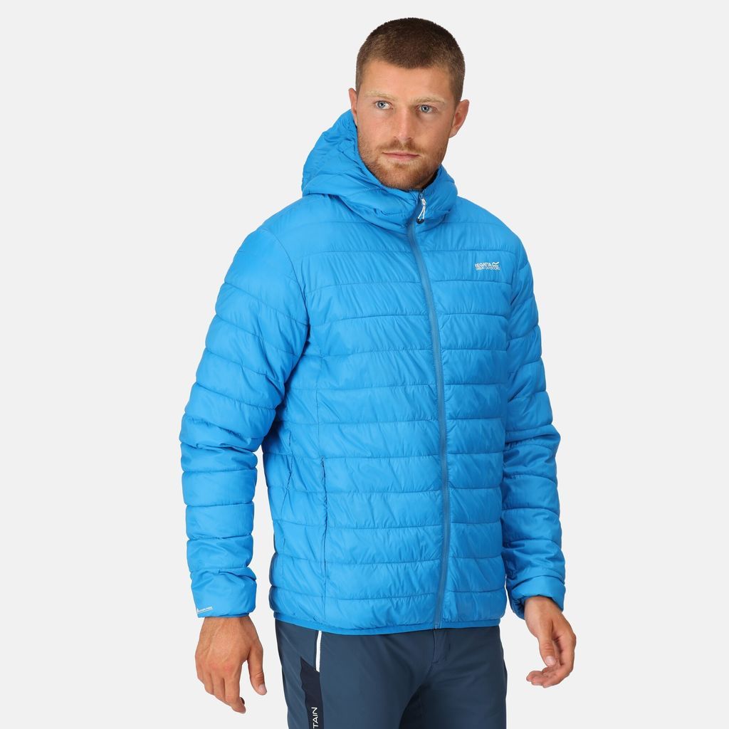 Men's Hooded Hillpack Lightweight Jacket Indigo Blue, Size: 3XL
