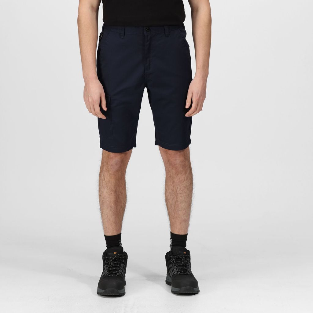 Men's Pro Cargo Shorts Navy, Size: 36