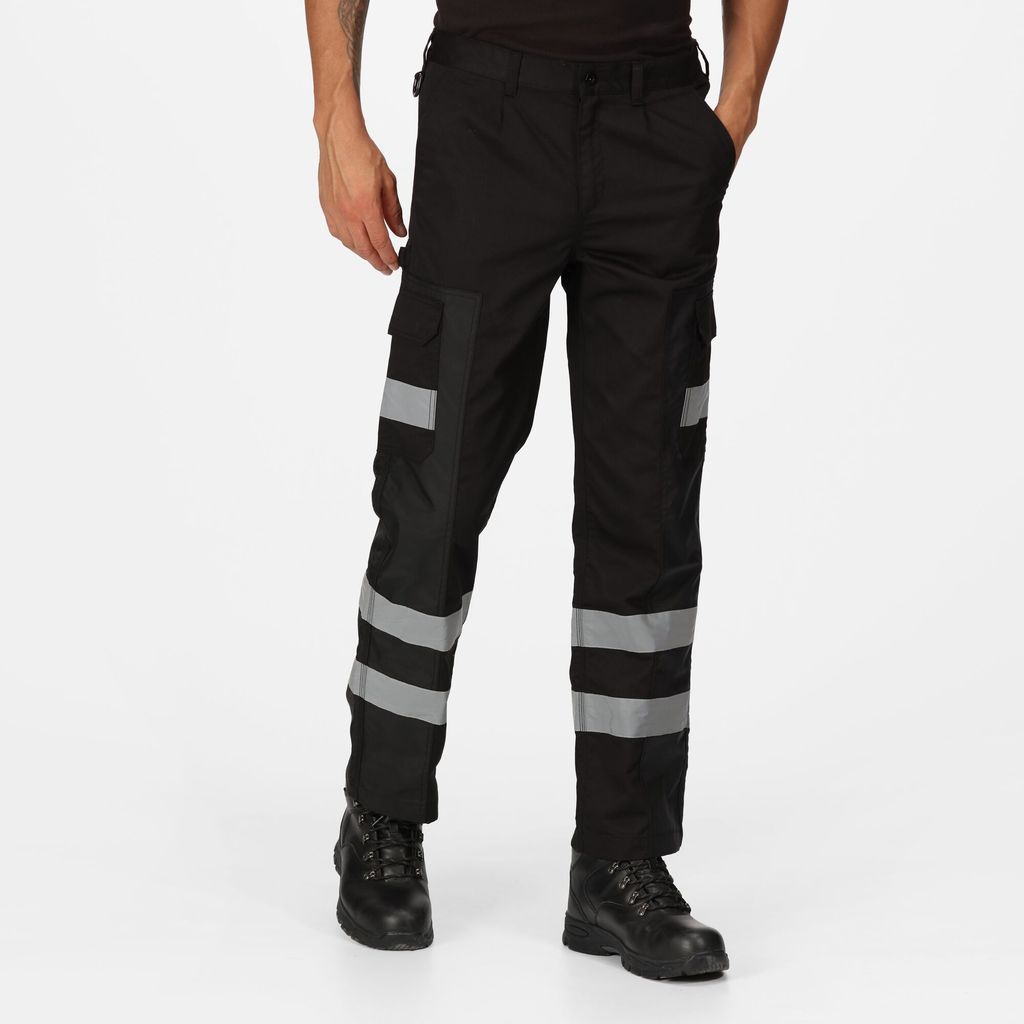 Men's Durable Ballistic Trouser Black, Size: 34