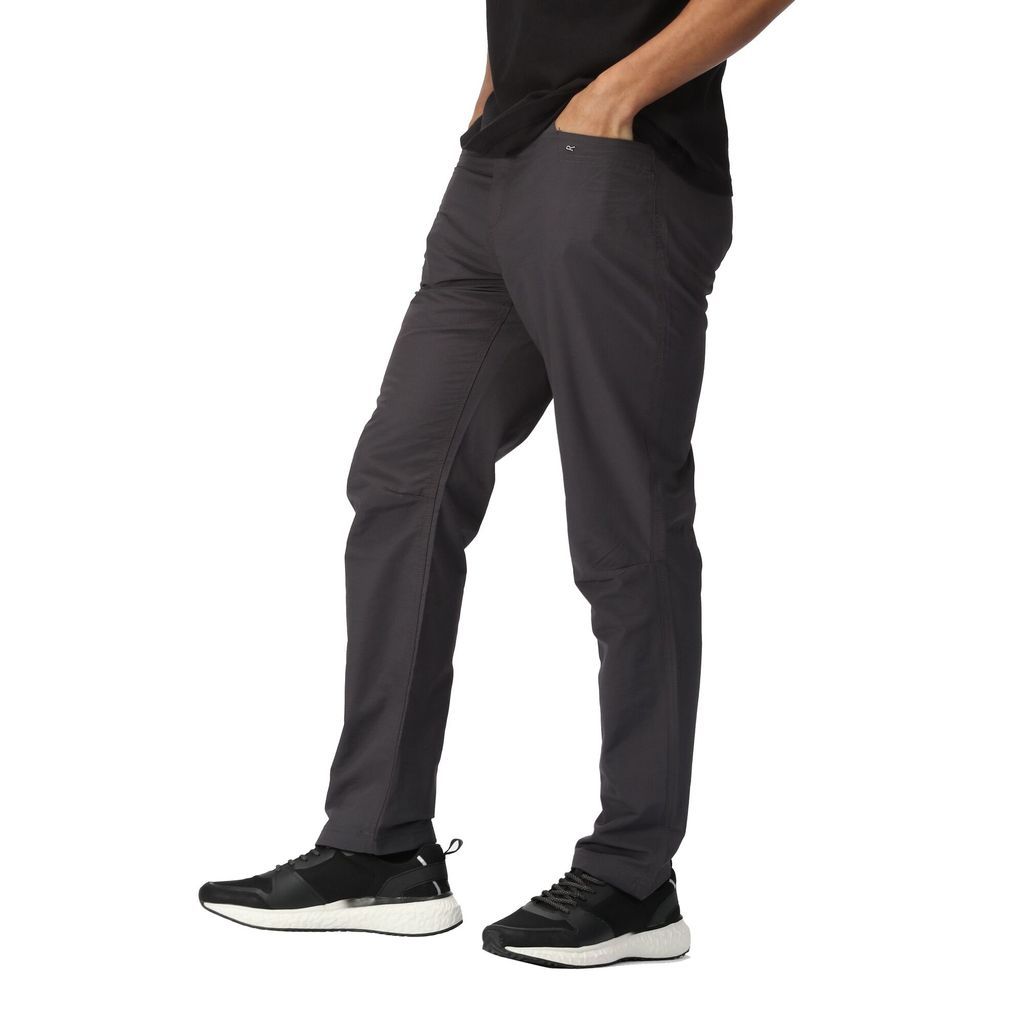 Men's Delgado Lightweight Trousers Seal Grey, Size: 36L