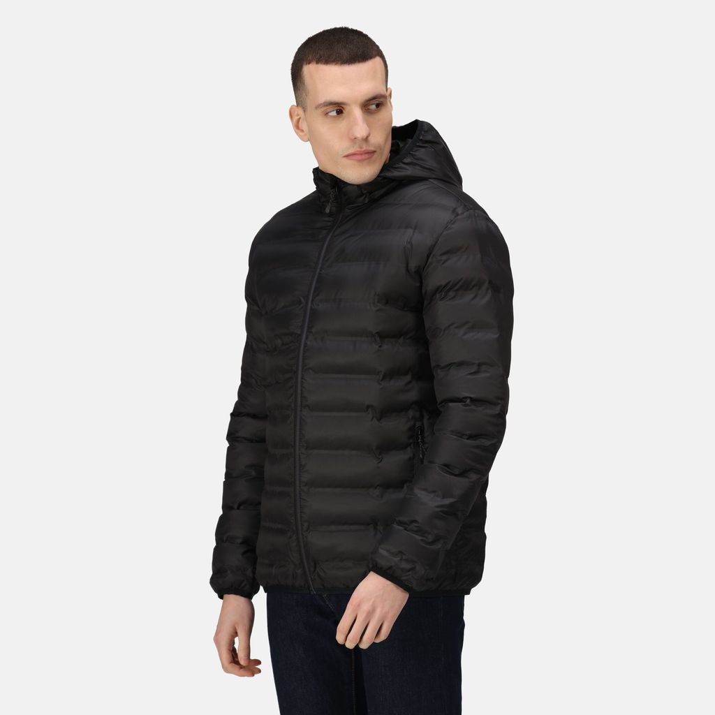 Men's X-Pro Icefall Iii Insulated Quilted Jacket Black, Size: Xxxl