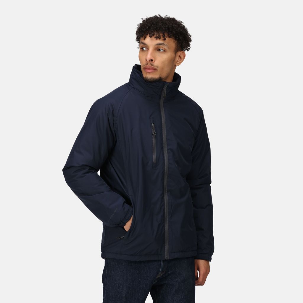 Men's Eco-Friendly Honestly Made Recycled Waterproof Insulated Jacket Navy, Size: Xxxl