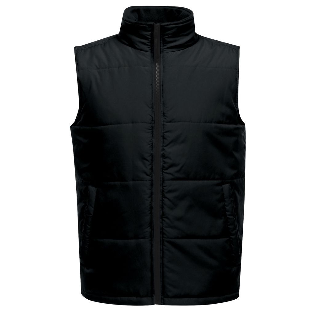 Men's Water-repellent Access Insulated Body Warmer Black, Size: XS