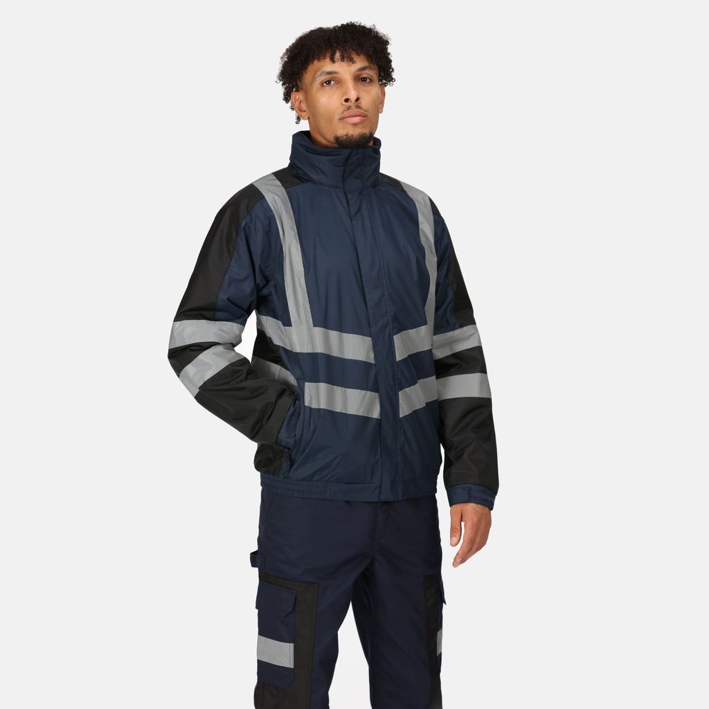 Regatta Workwear Men's Waterproof Ballistic Jacket Navy
