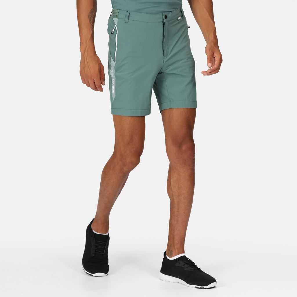 Men's Water-repellent Mountain II Walking Shorts Sea Pine Ivy Moss, Size: 44