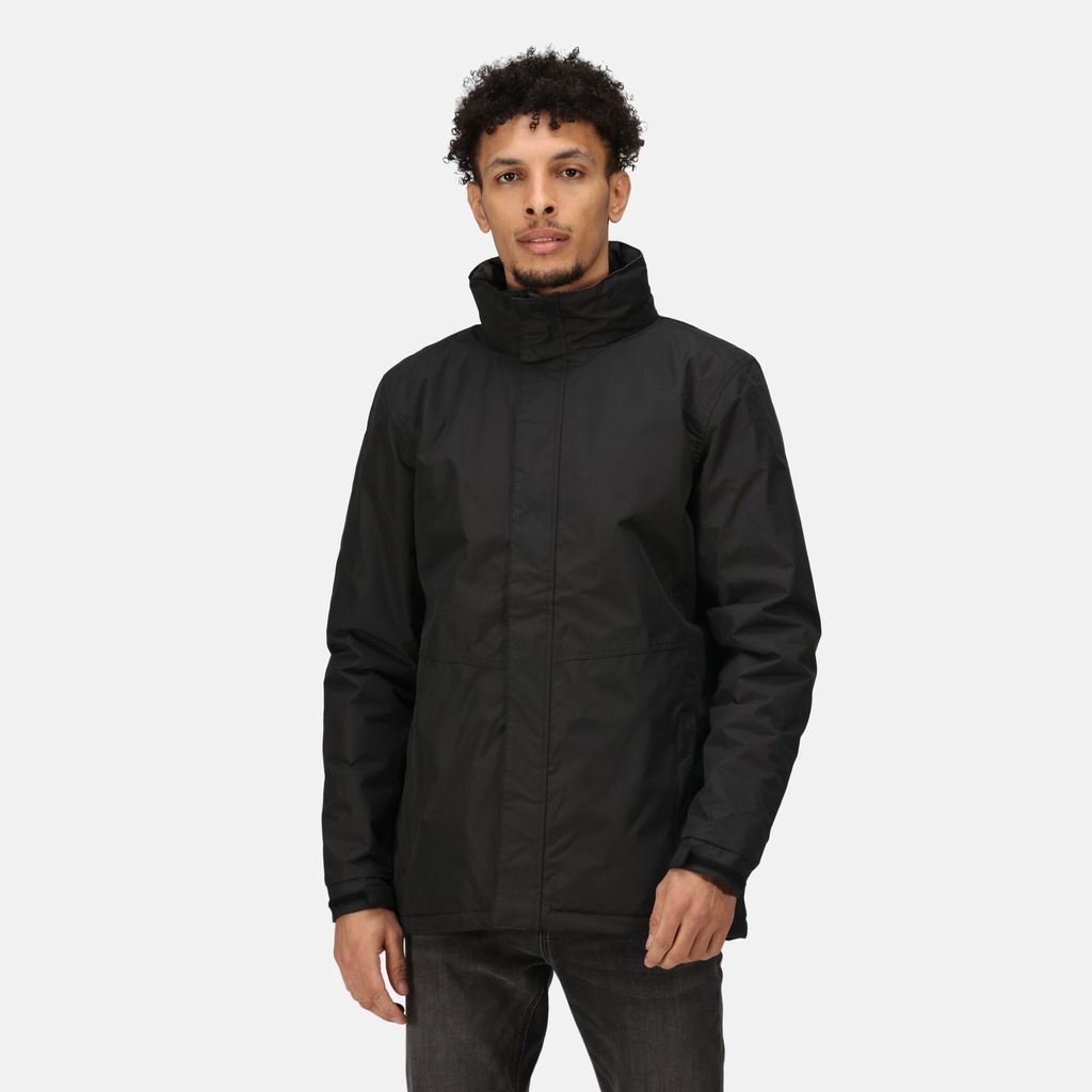 Regatta Workwear Men's Beauford Waterproof Insulated Jacket Black, Size: XL