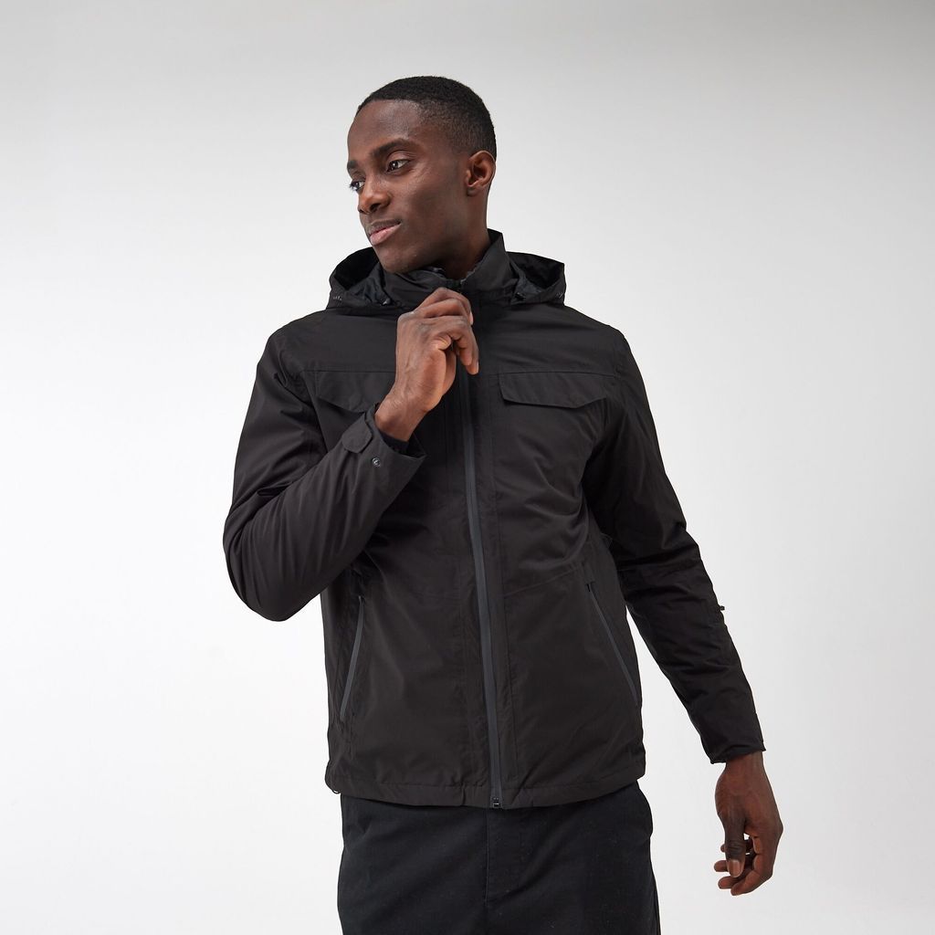 Men's Breathable Britely Torch 3-In-1 Waterproof Jacket Black