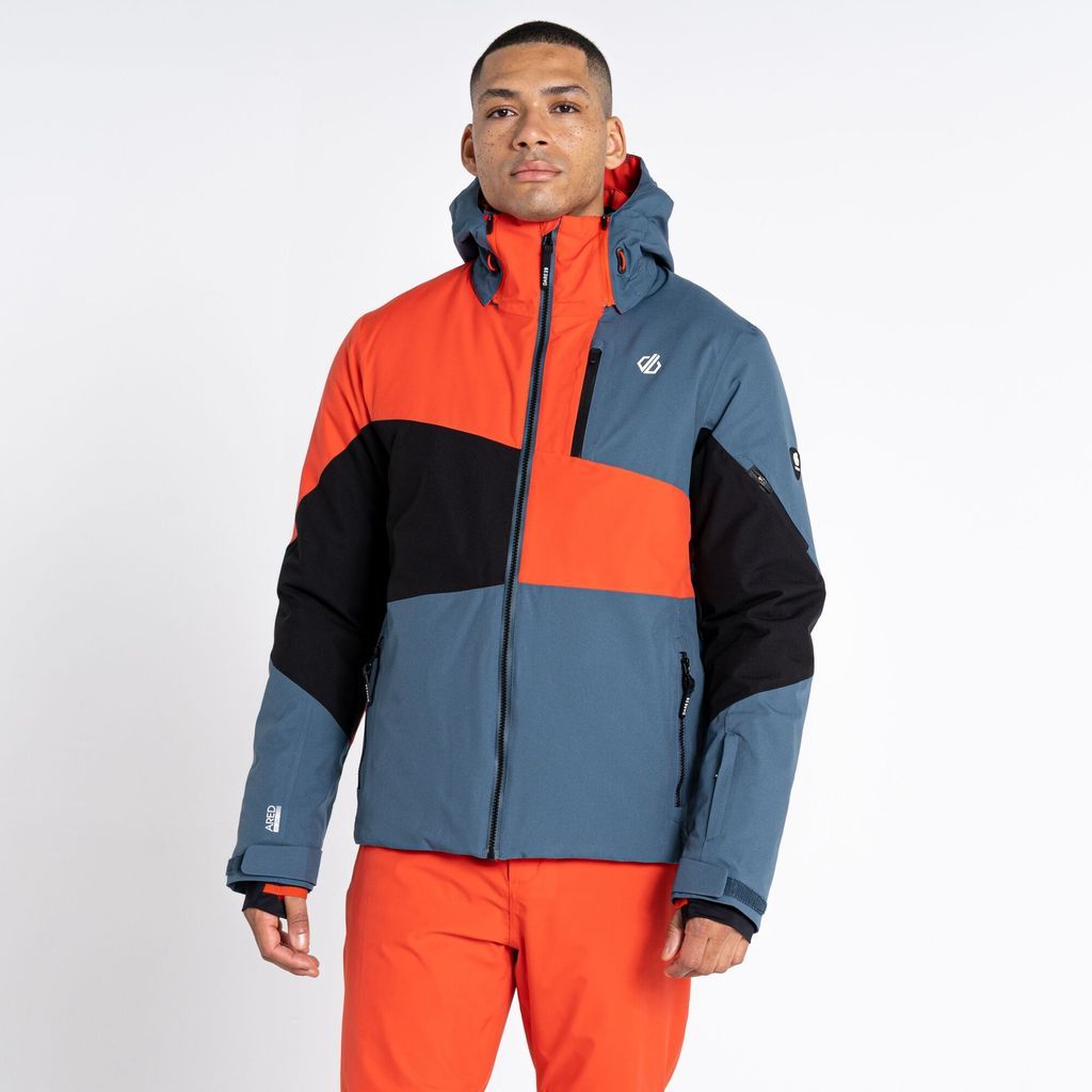 Men's Breathable Supernova II Ski Jacket Orion Grey Infrared