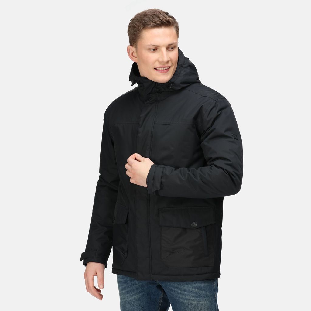 Men's Sterlings Iii Waterproof Insulated Jacket Black, Size: Xxl