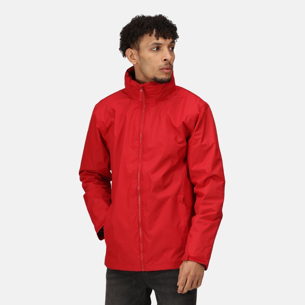 Men's Classic Waterproof 3 in 1 Jacket Classic Red Black, Size: XL
