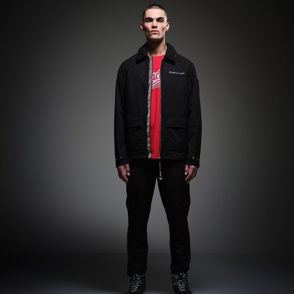x  Christian Lacroix - Men's Lightweight Ramatuelle Waterproof Jacket Black, Size: L