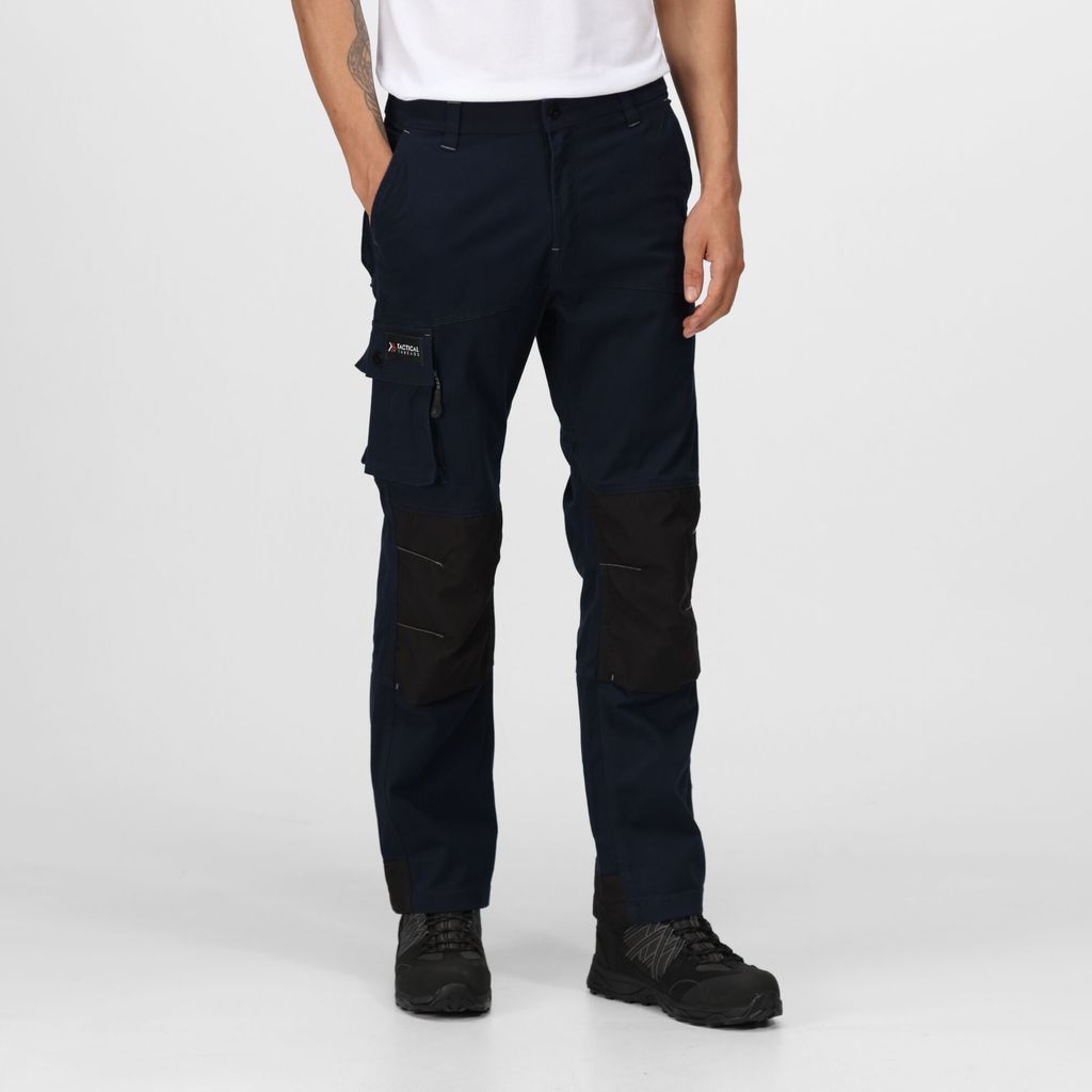 Regatta Men's Scandal Stretch Work Trousers Navy, Size: 36R
