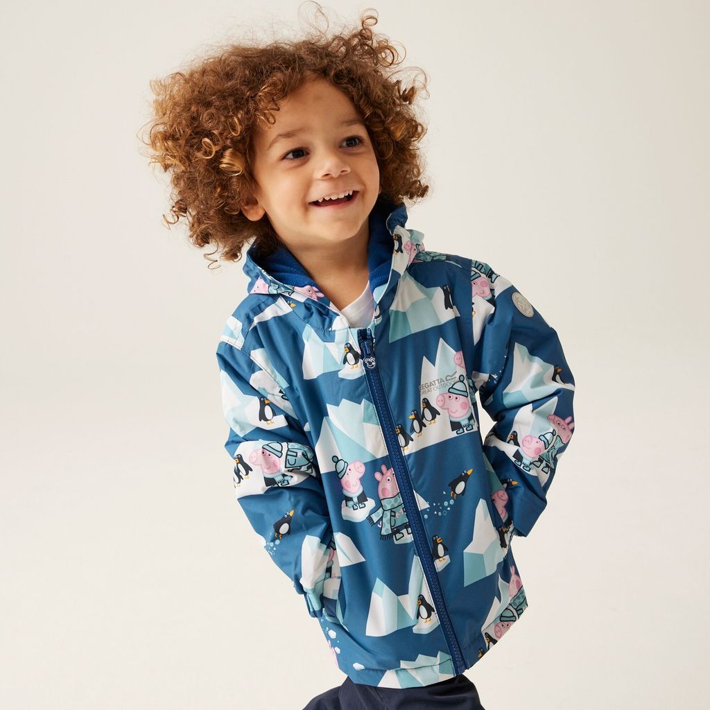 Peppa Pig Padded Muddy Puddle Jacket Space Blue, Size: 48-60 Months