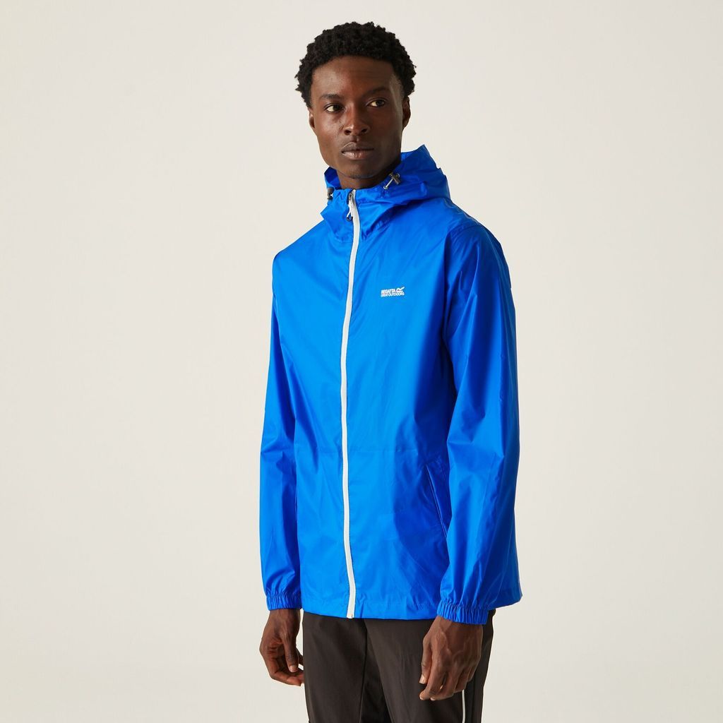 Men's Lightweight Pack-It Iii Waterproof Jacket Oxford Blue, Size: XS