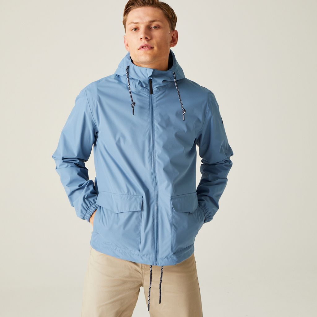 Men's Breathable Bayano Waterproof Jacket Coronet Blue, Size: 4XL
