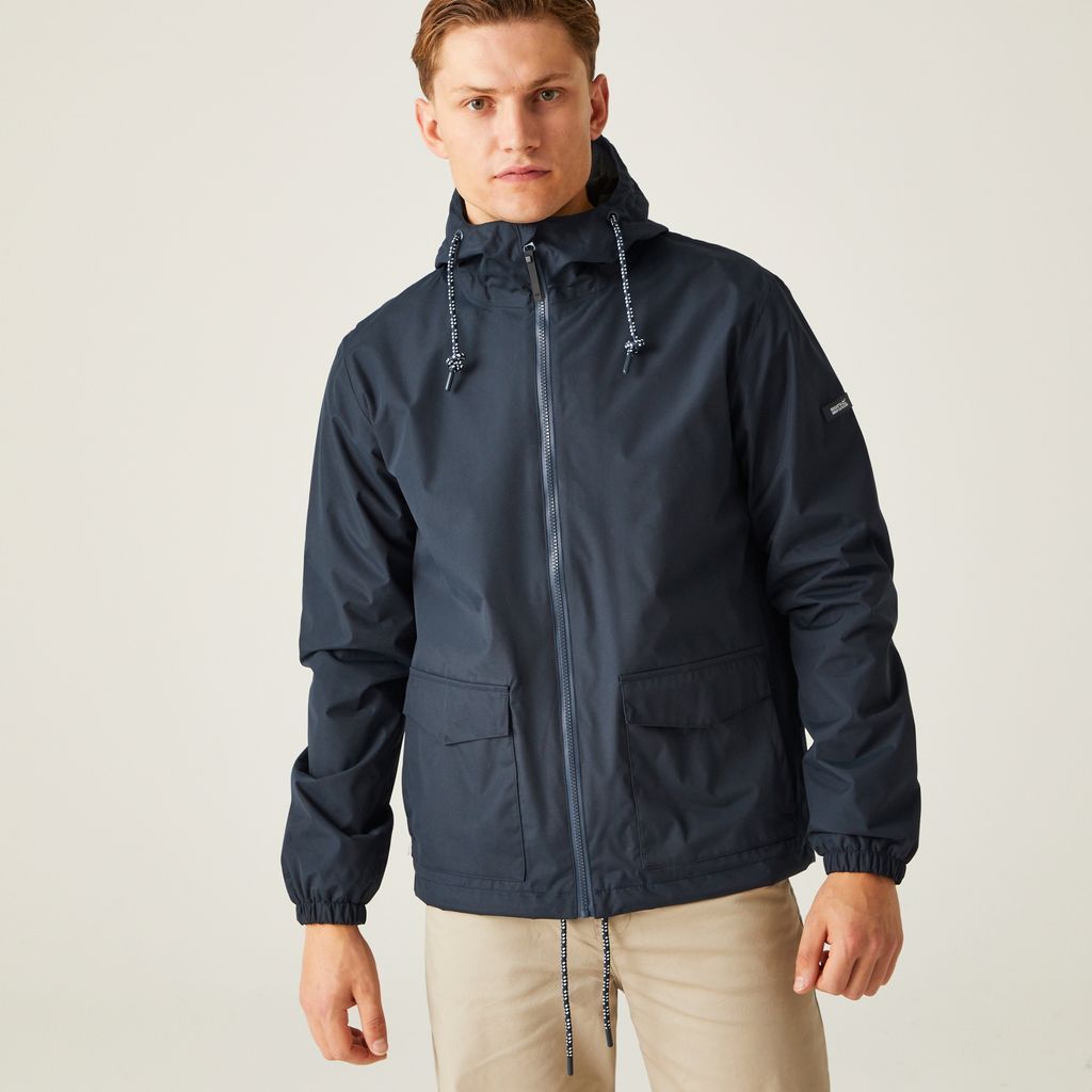 Men's Breathable Bayano Waterproof Jacket Navy, Size: L