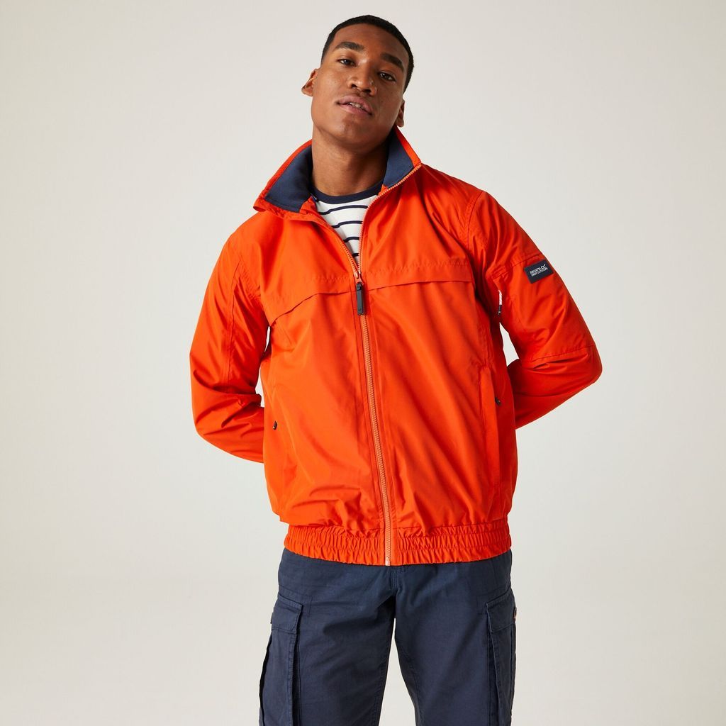 Men's Breathable Shorebay Waterproof Jacket Rusty Orange, Size: XL