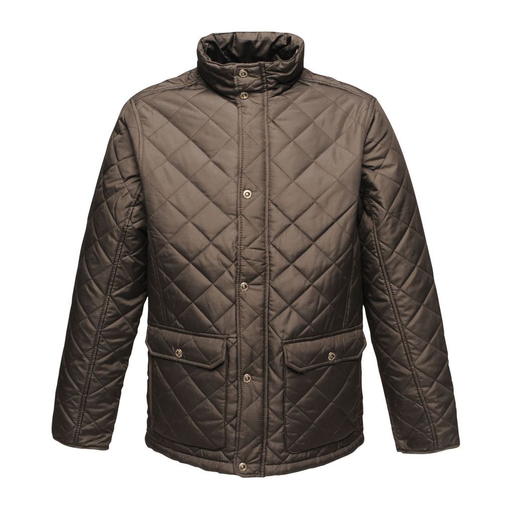 Regatta Workwear Men's Water-repellent Diamond Insulated Quilted Jacket Black, Size: M