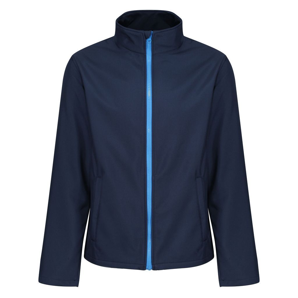 Regatta Workwear Men's Eco-Friendly Eco Ablaze Softshell Jacket Navy French Blue, Size: Xxl