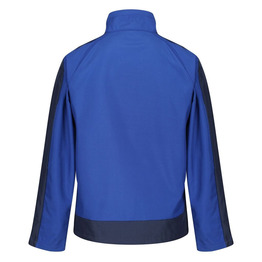Regatta Men's Breathable Contrast 3 Layer Printable Softshell Jacket New Royal Blue Navy, Size: Xxl
