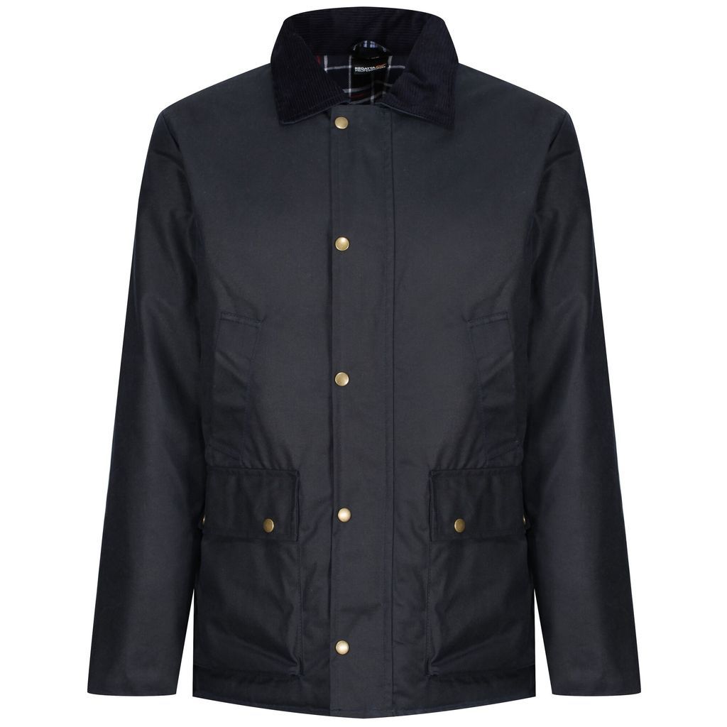 Regatta Workwear Men's Pensford Wax Jacket Navy, Size: M