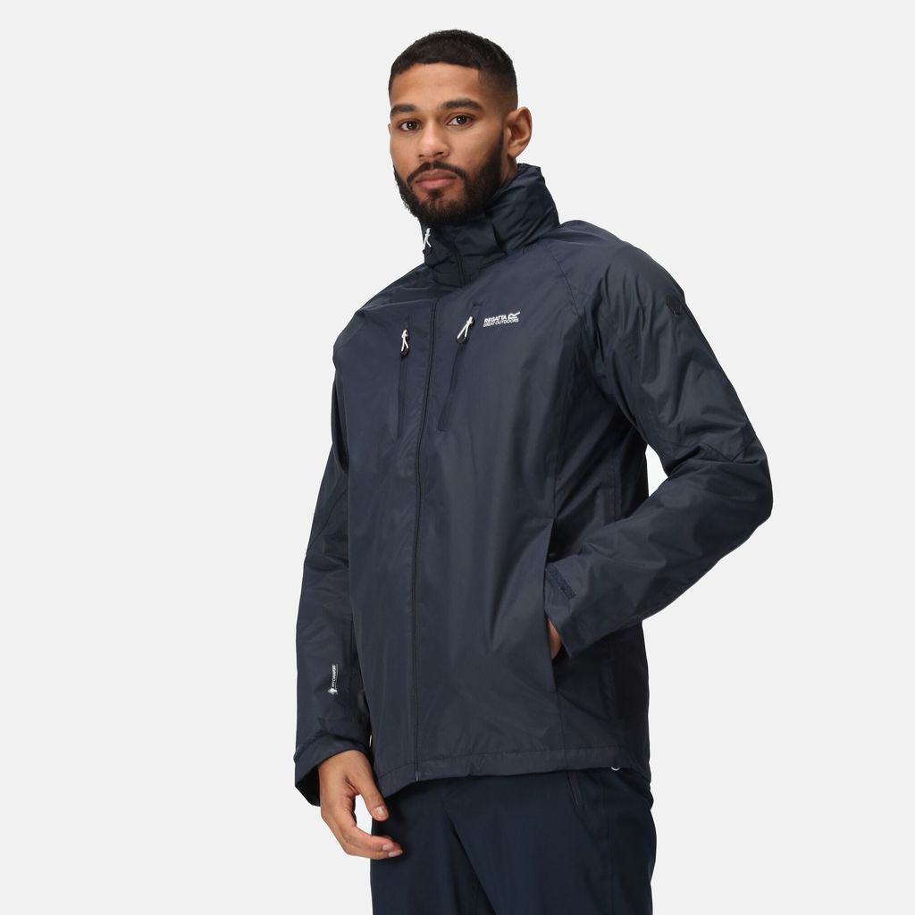 Men's Water Repellent Calderdale IV Waterproof Jacket Navy, Size: 3XL - Regatta