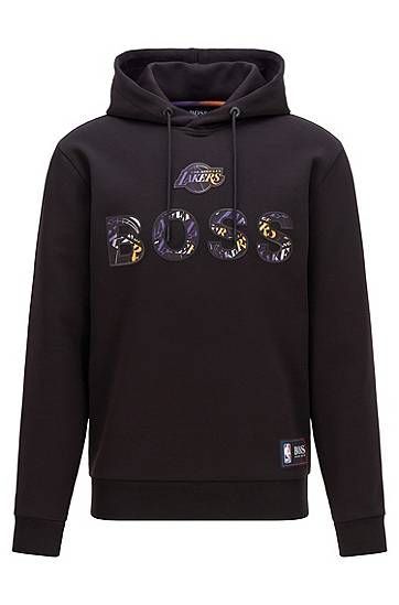x NBA cotton-blend hoodie with colourful branding