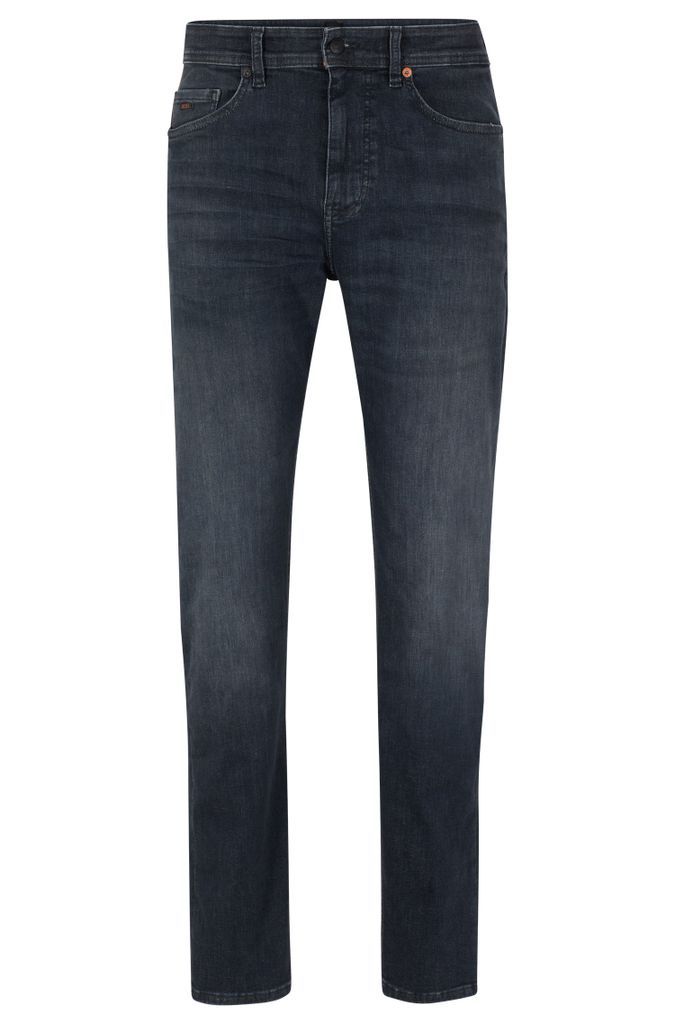 Tapered-fit jeans in grey supreme-movement denim