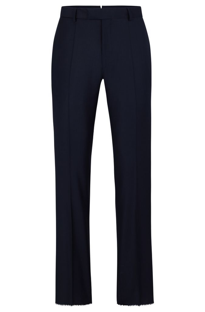Formal trousers in stretch wool