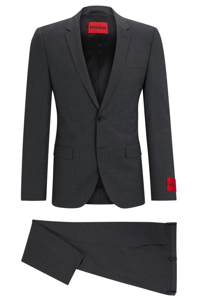 Extra-slim-fit suit in a performance-stretch blend