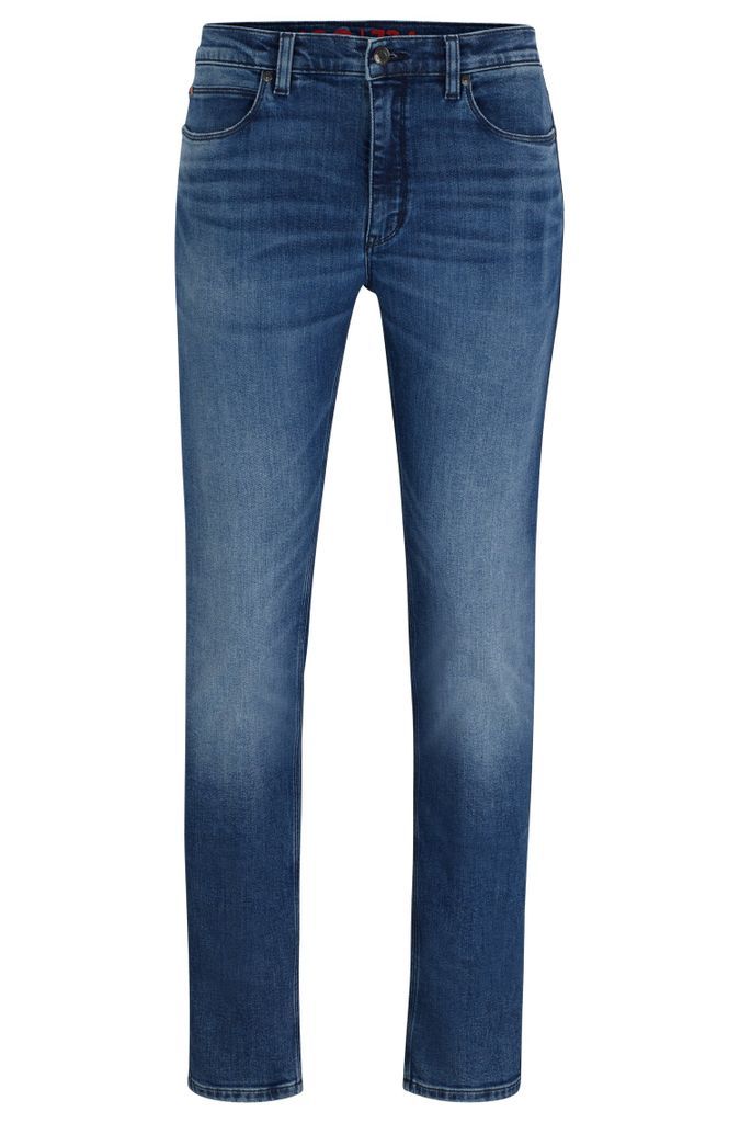 Extra-slim-fit jeans in blue comfort-stretch denim
