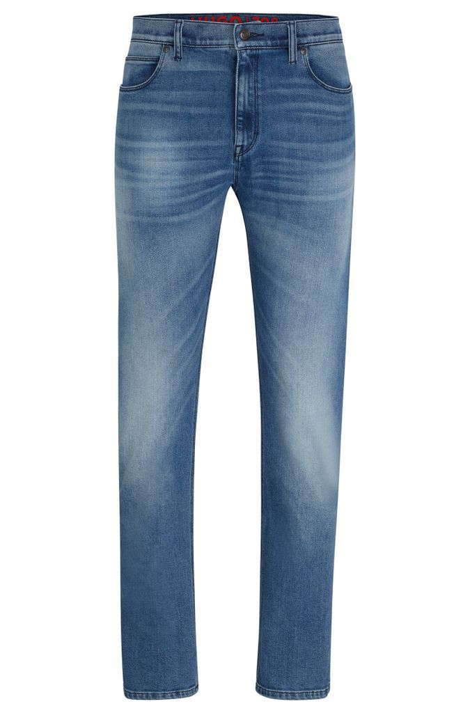Slim-fit jeans in blue comfort-stretch denim