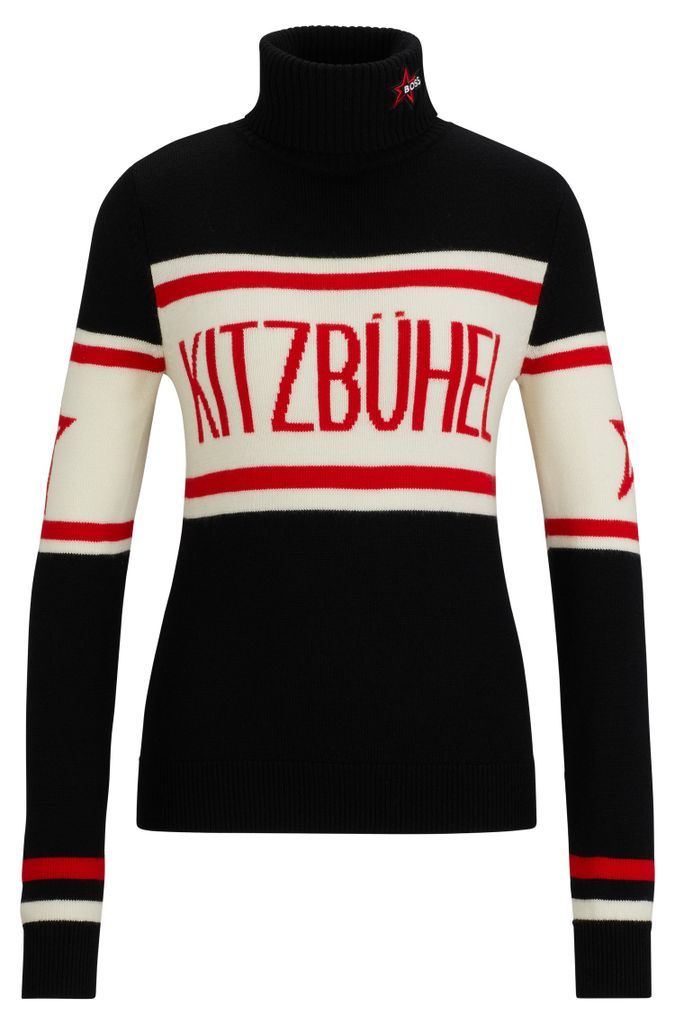 x Perfect Moment virgin-wool sweater with 'Kitzbühel' intarsia